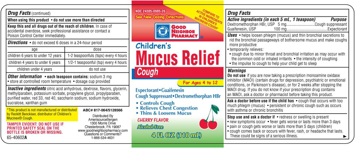 Childrens Mucus Relief