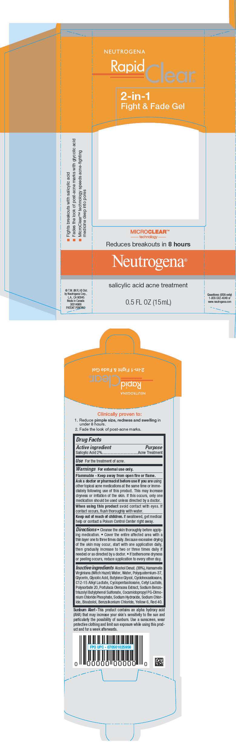 Neutrogena Rapid Clear 2 in 1 Fight and Fade