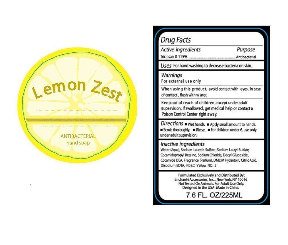 Lemon Zest Antibacterial Hand