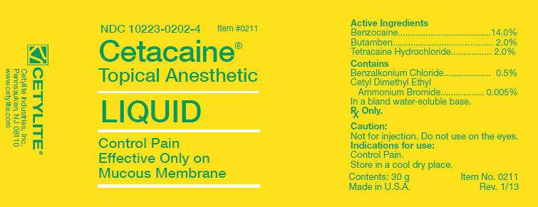 Cetacaine Topical Anesthetic