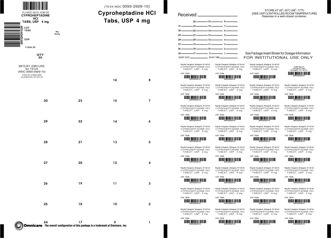 Cyproheptadine Hydrochloride