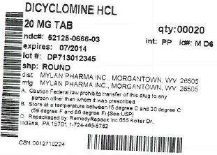 Dicyclomine Hydrochloride