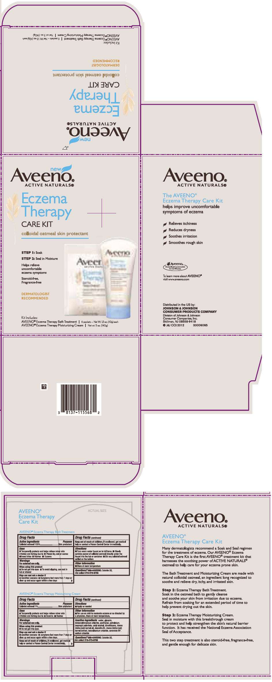 Aveeno Active Naturals Eczema Therapy Care