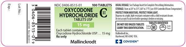 OXYCODONE HYDROCHLORIDE