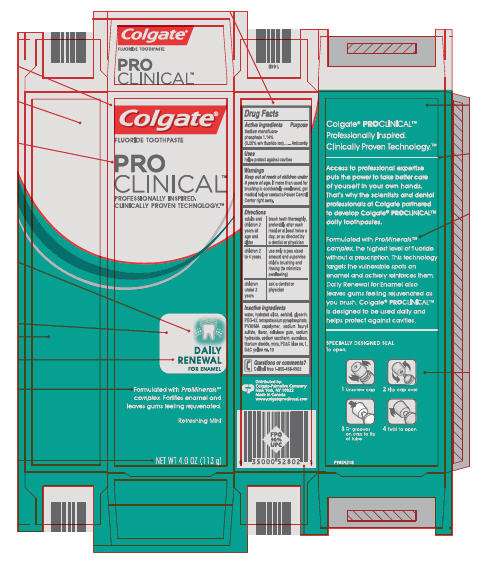 Colgate Proclinical Refreshing Mint