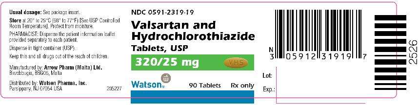 Valsartan and hydrochlorothiazide