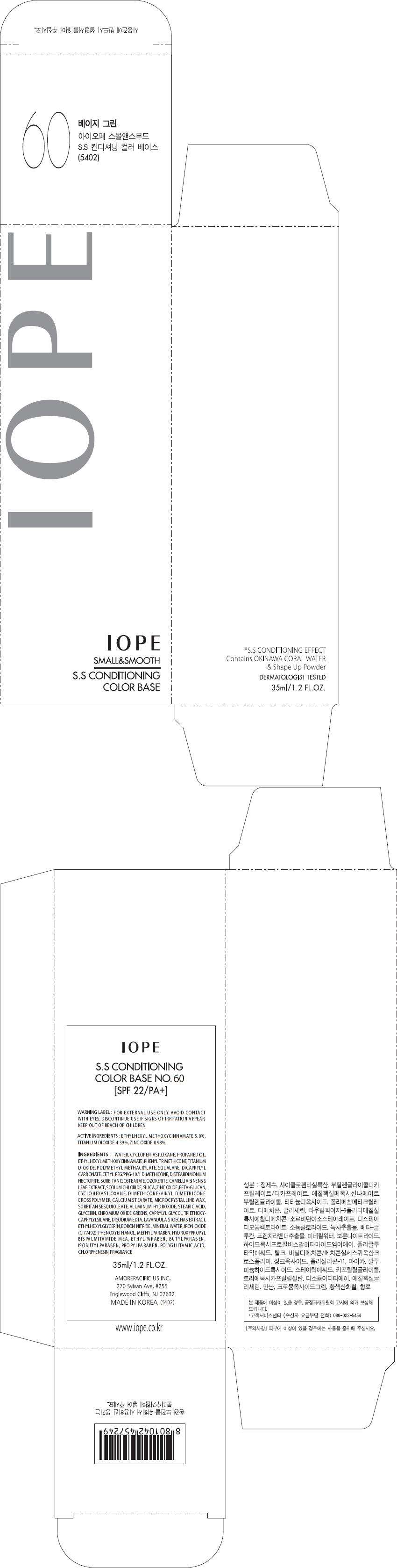 IOPE S.S. CONDITIONING COLOR BASE No.40