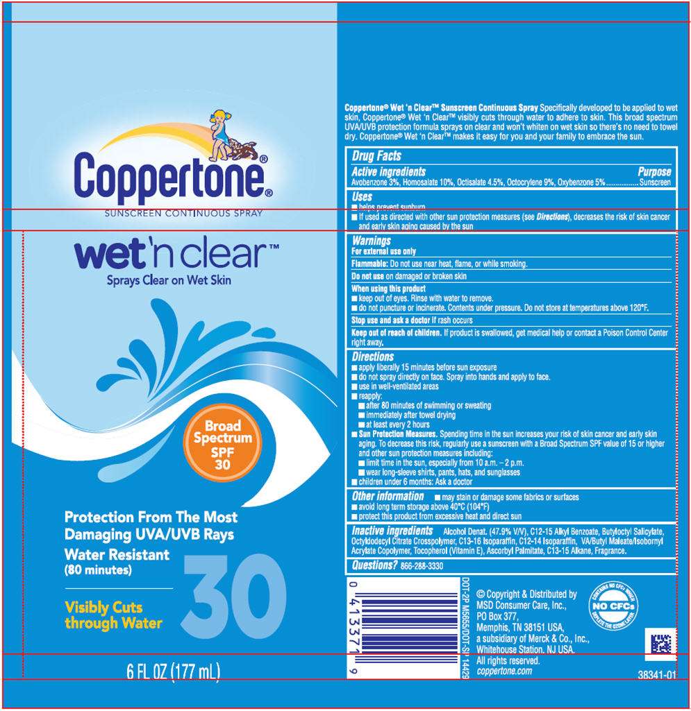 Coppertone Wet n Clear