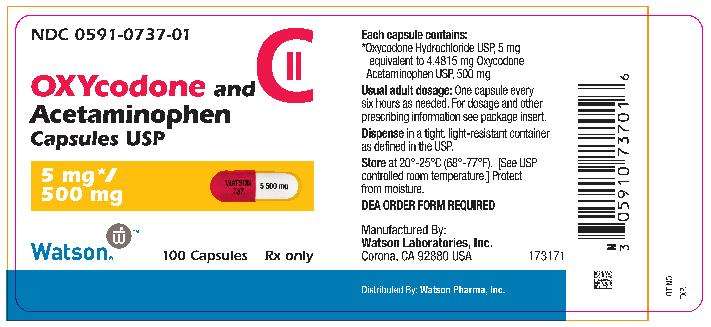 Oxycodone and Acetaminophen