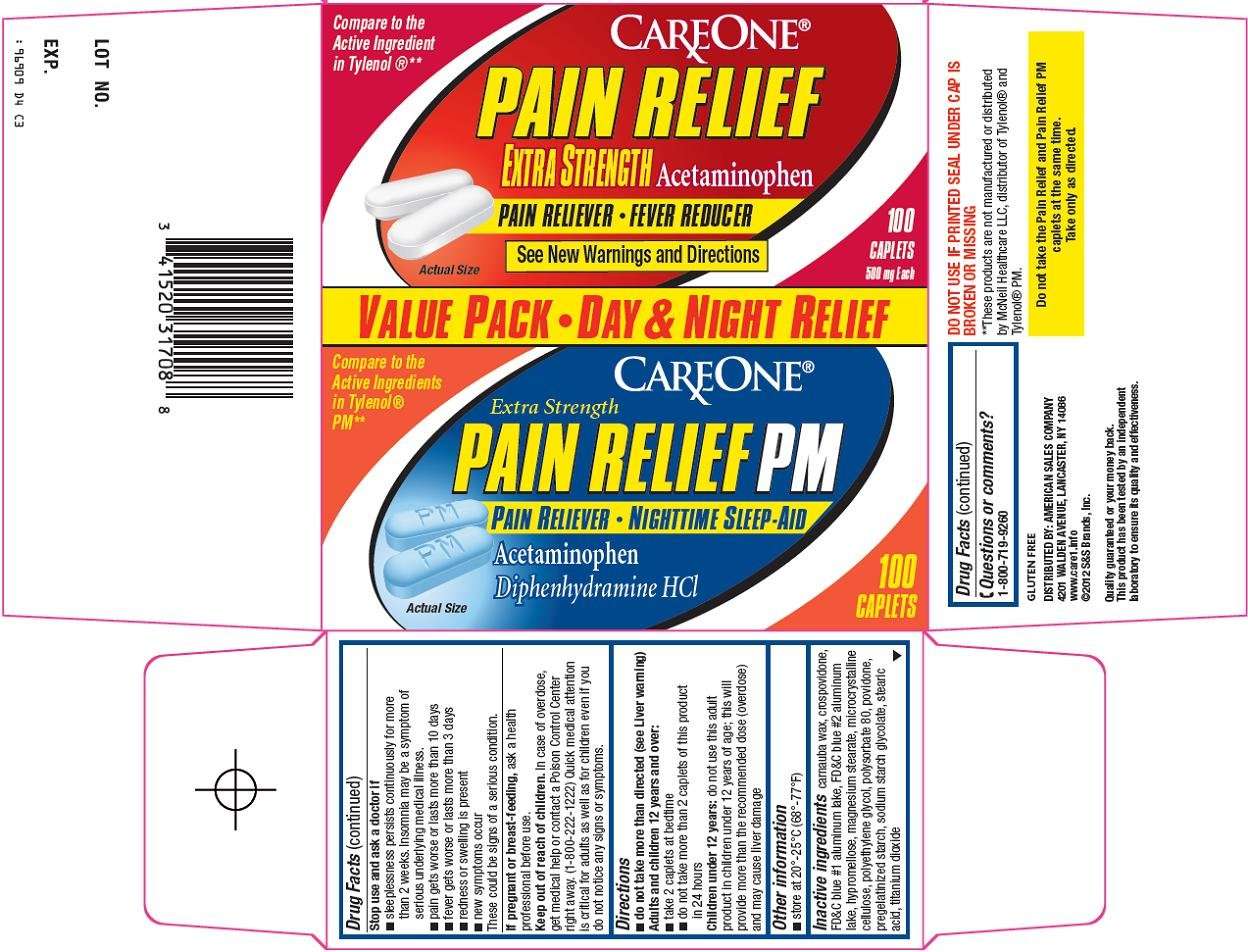 Care One Pain Relief and Pain Relief PM