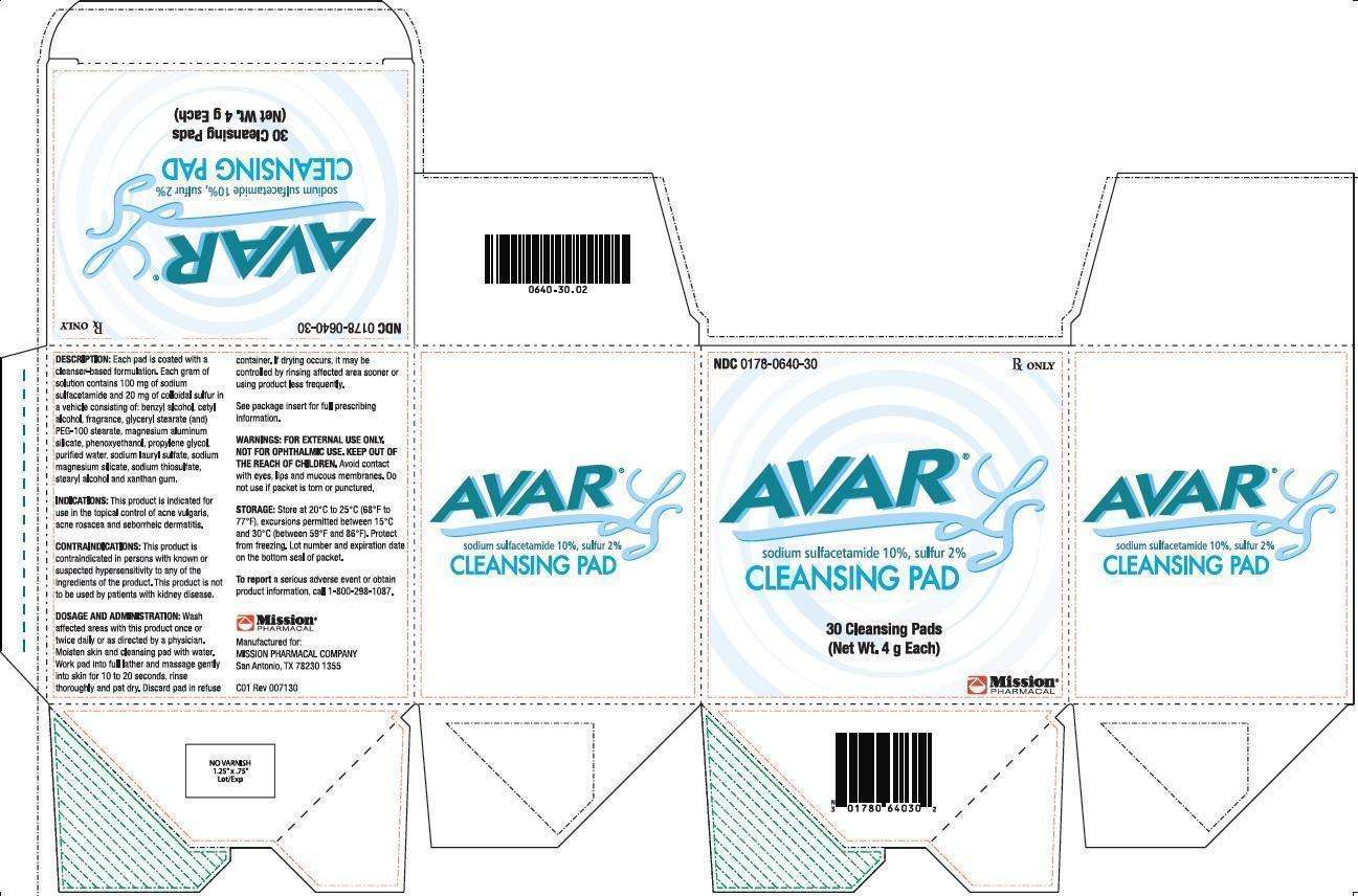 Avar LS Cleansing Pads