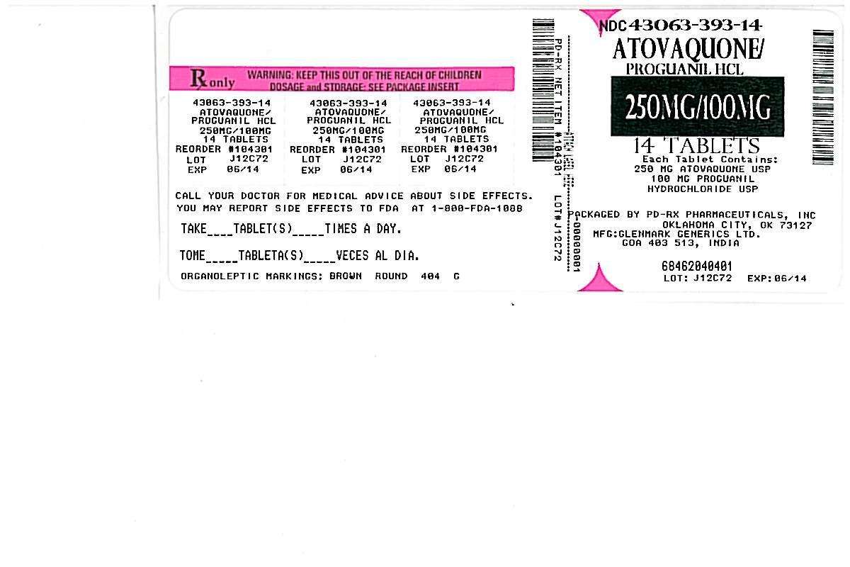 Atovaquone and Proguanil Hydrochloride