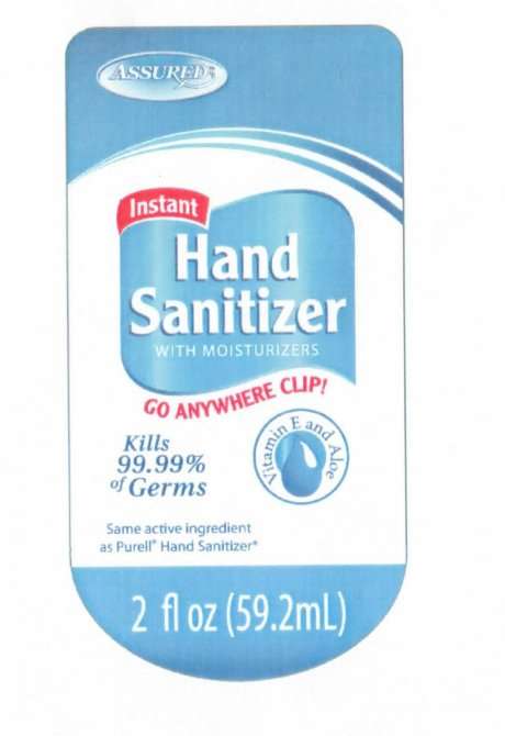 Assured Hand Sanitizer With Moisturizers