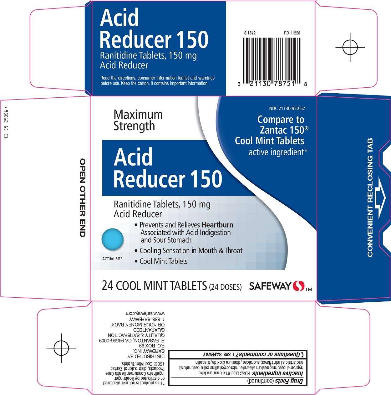 acid reducer 150