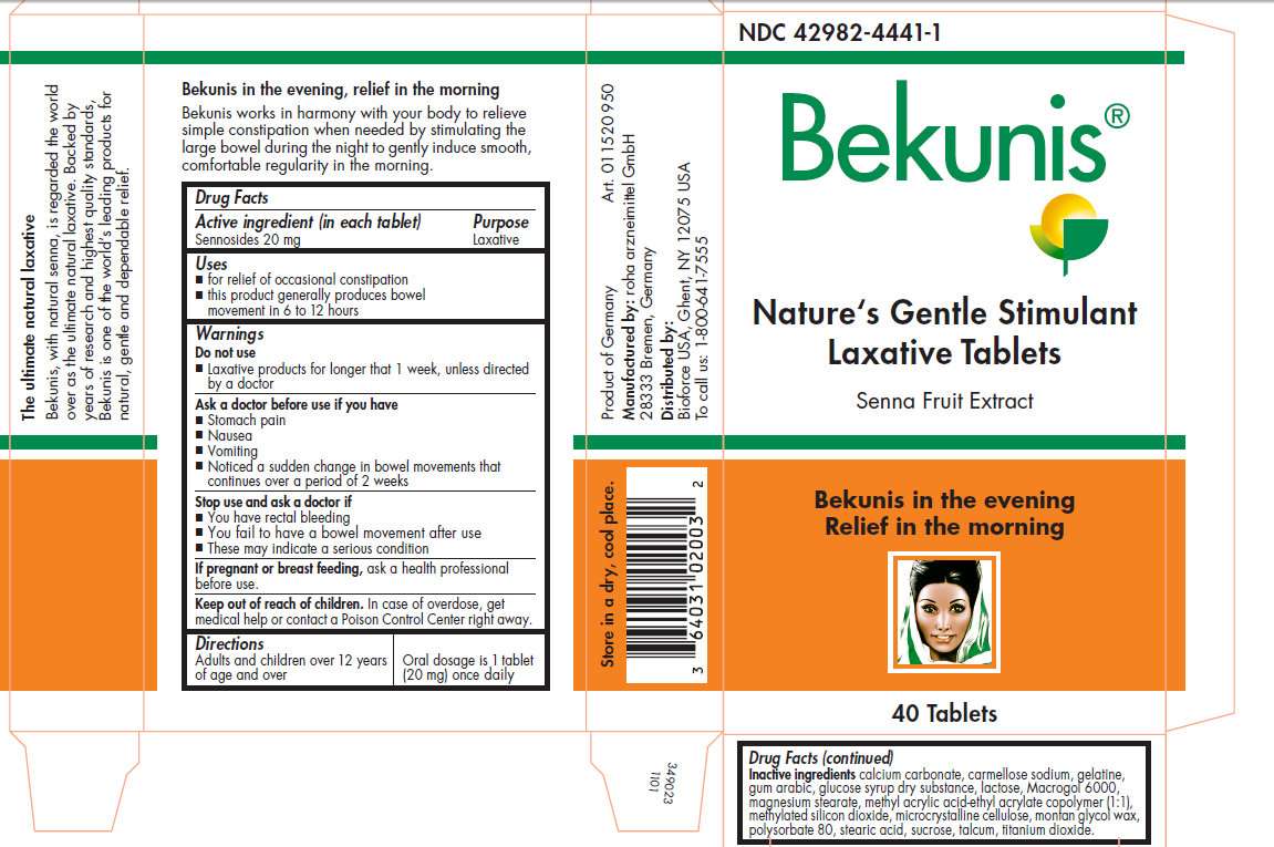 Bekunis Natures Gentle Stimulant Laxative