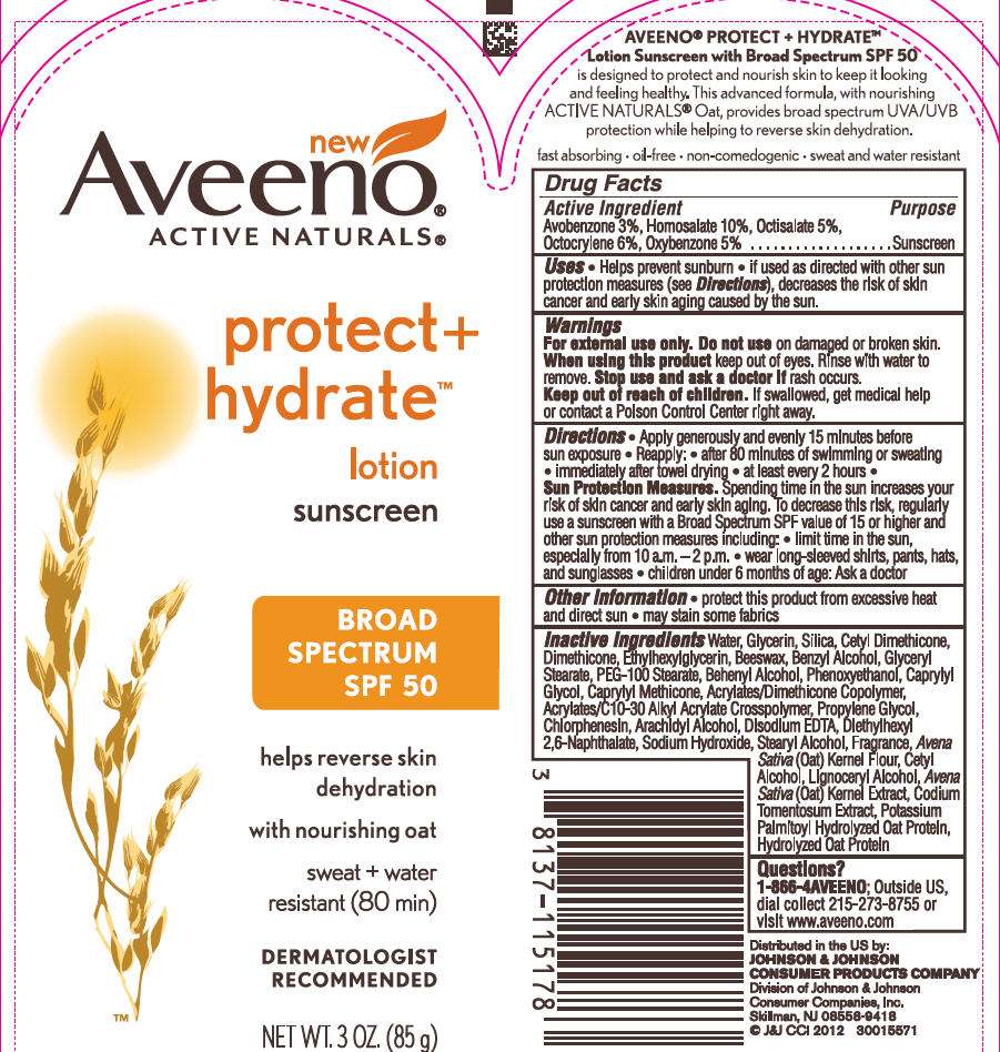 Aveeno Protect Plus Hydrate Sunscreen