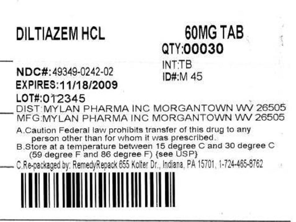 Diltiazem Hydrochloride