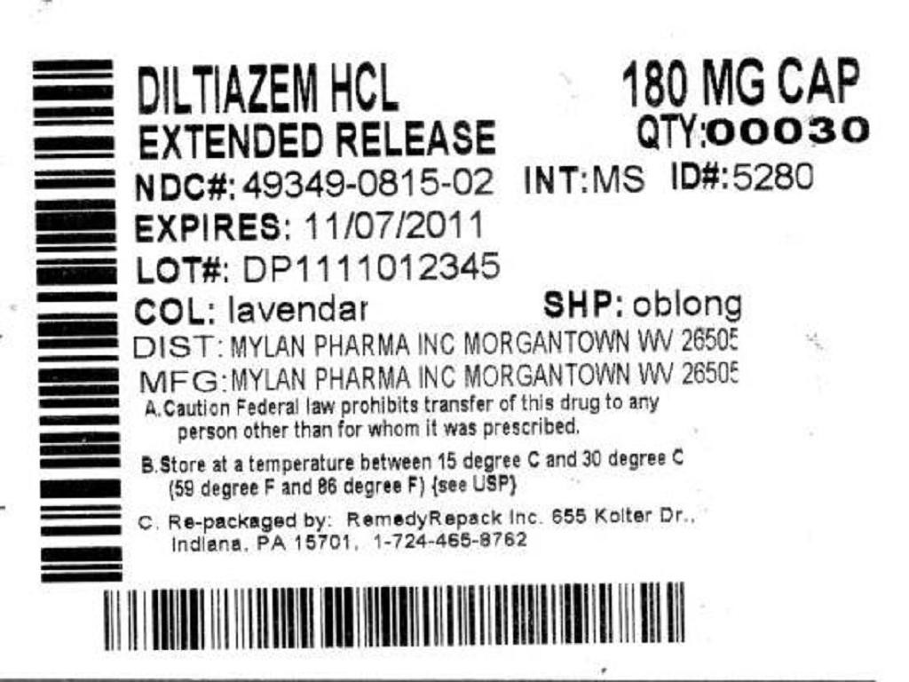 Diltiazem Hydrochloride