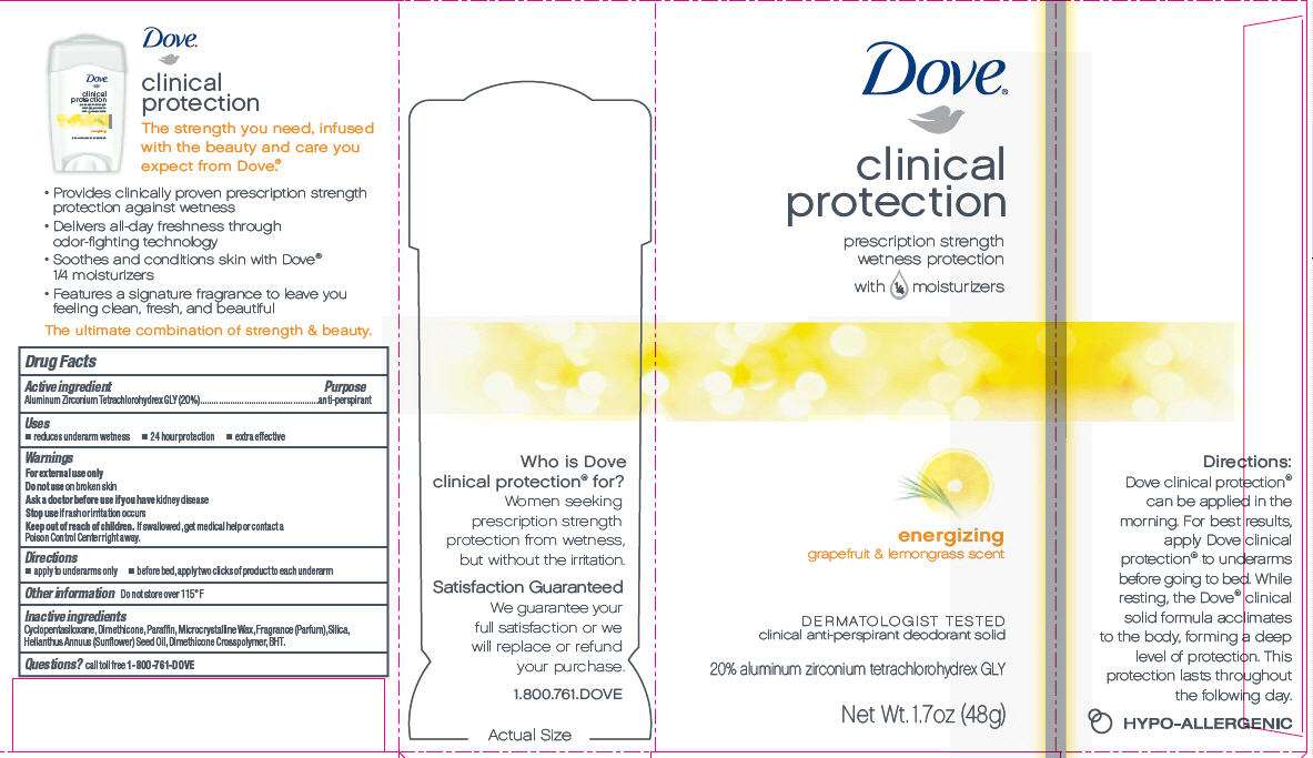 Dove Clinical Protection Cool Energizing