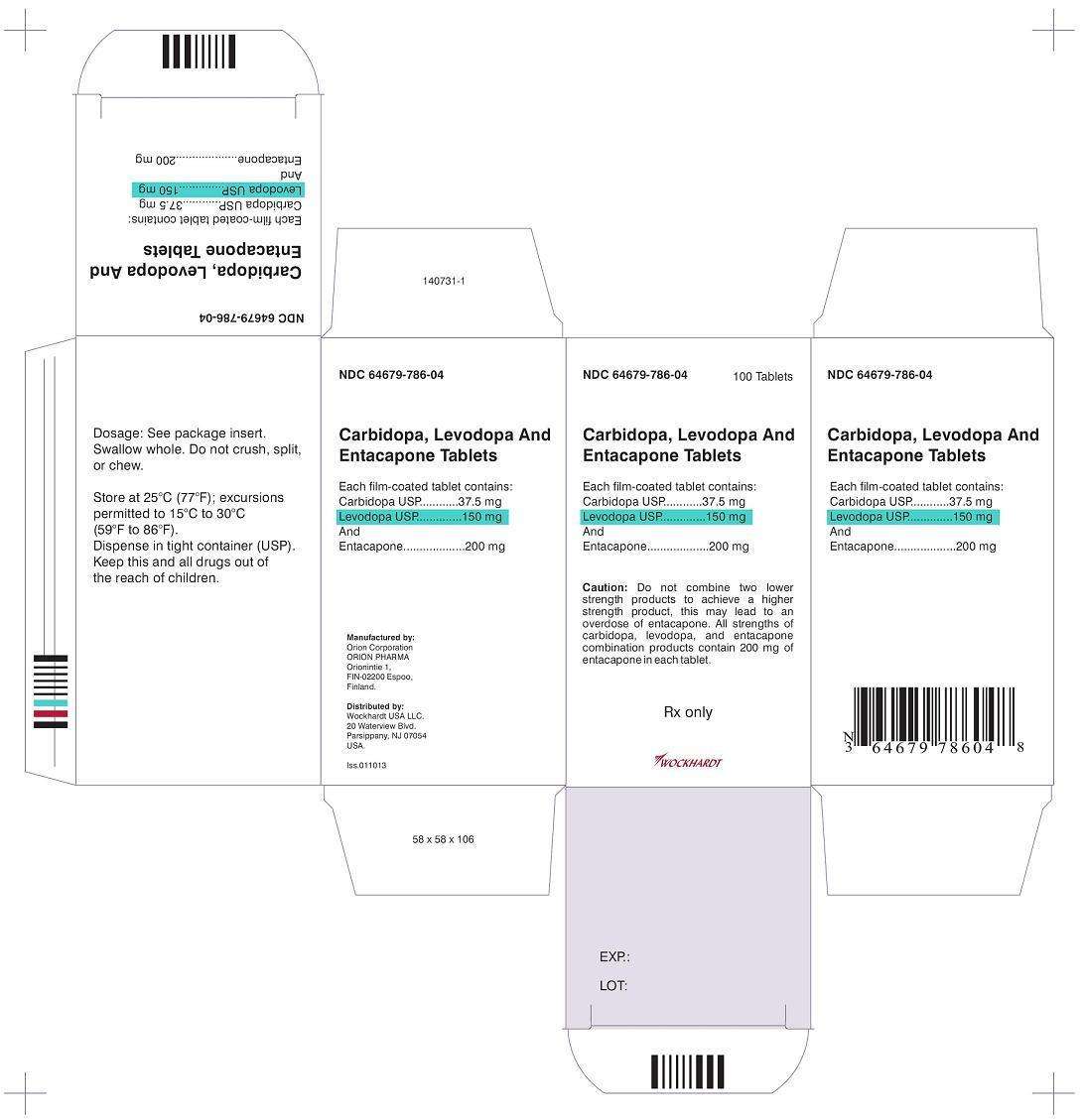 carbidopa, levodopa and entacapone