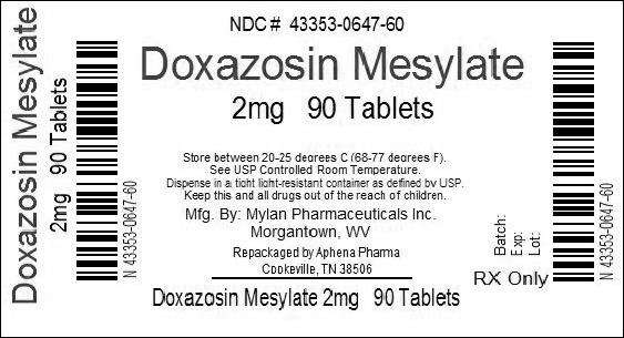 Doxazosin