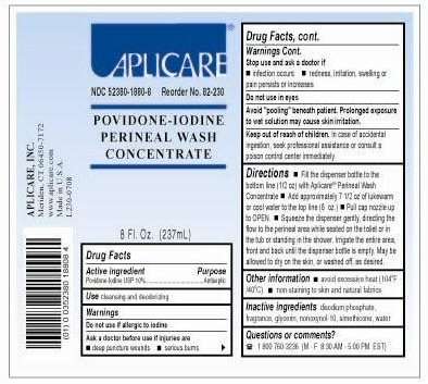 Aplicare Povidone-iodine Perineal Wash