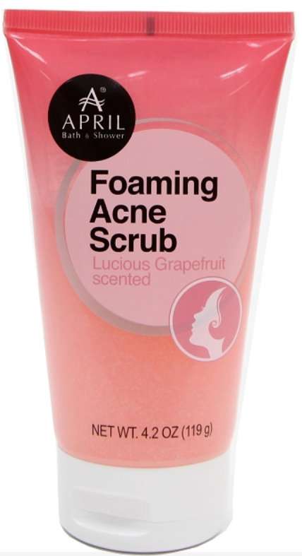 April Bath and Shower Foaming Acne Scrub