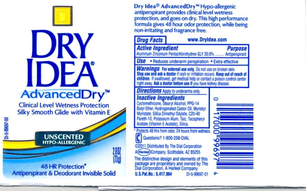 Dry Idea A.Dry Antiperspirant Solid Unscented