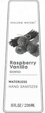 Raspberry Vanilla Scented Waterless Hand Sanitizer
