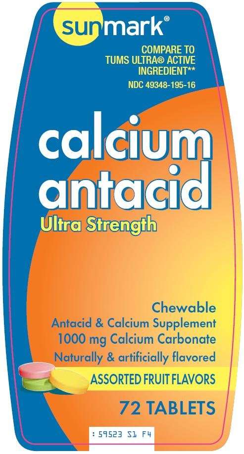 Sunmark Calcium Antacid