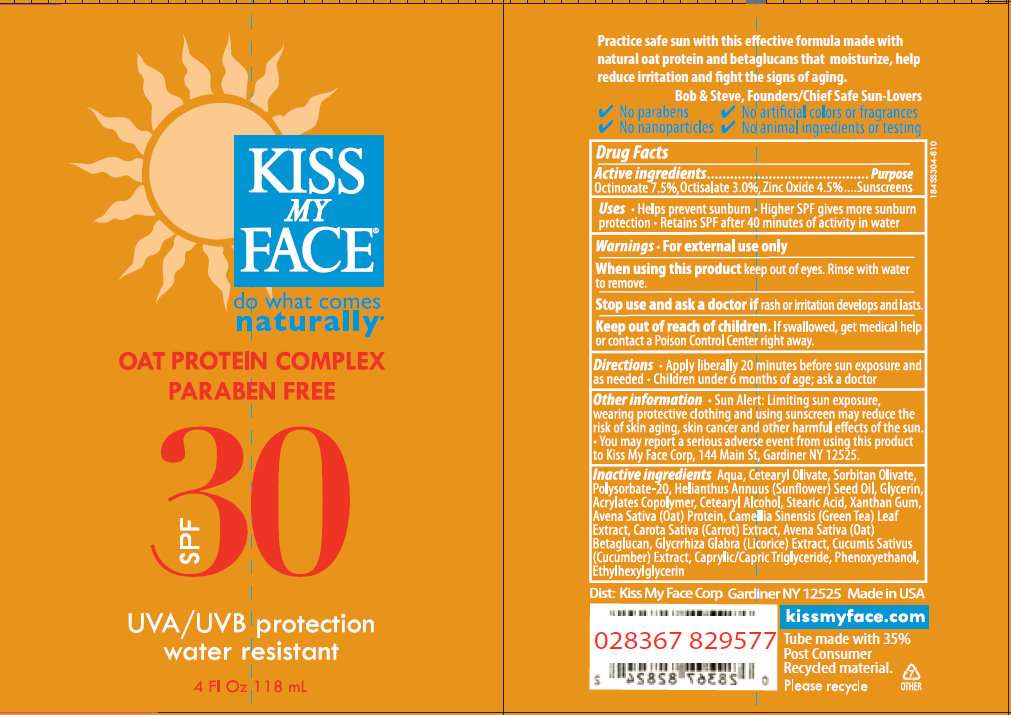 Kiss My Face - Oat Protein Complex SPF 30