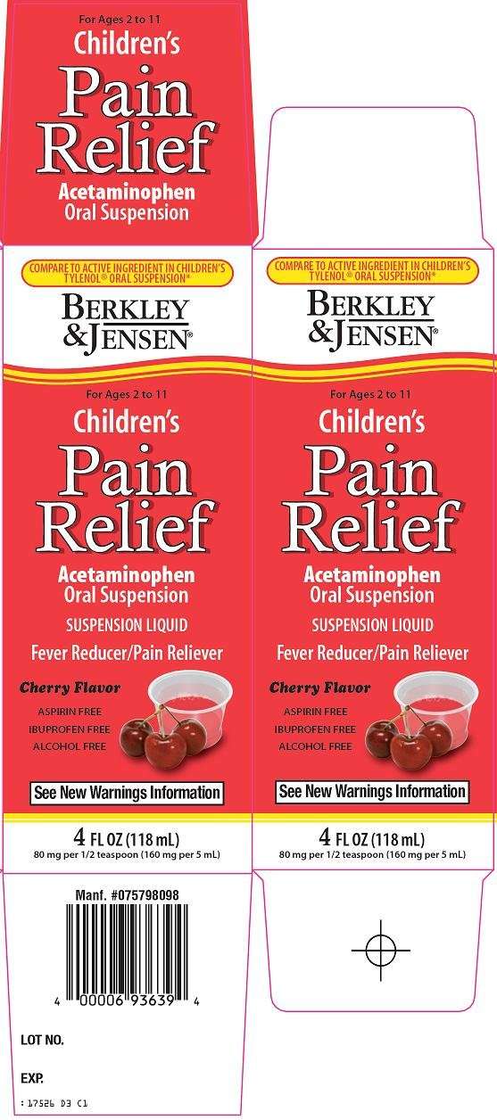berkley and jensen pain relief