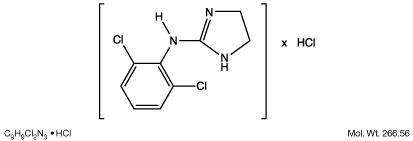 Clonidine HYDROCHLORIDE