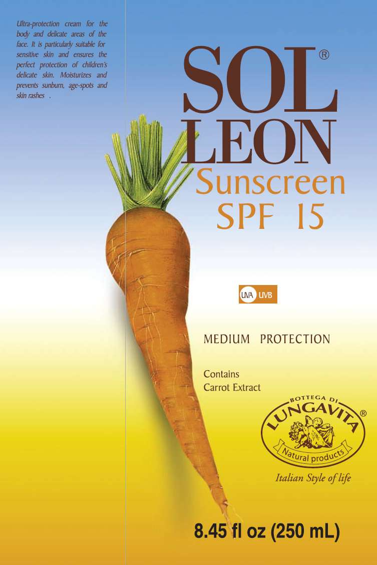SOL LEON Sunscreen SPF 15