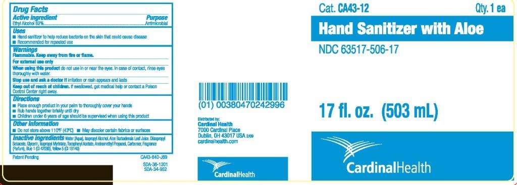 Cardinal Health Hand Sanitizer with Aloe