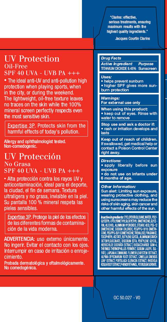 CLARINS MEN UV Protection SPF 40