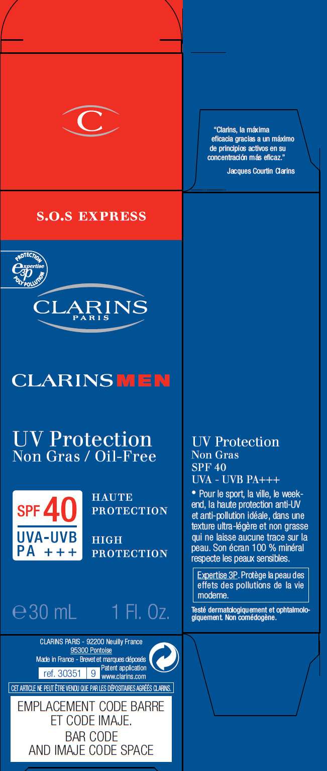 CLARINS MEN UV Protection SPF 40