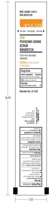 Aplicare Povidone-iodine Scrub Triples