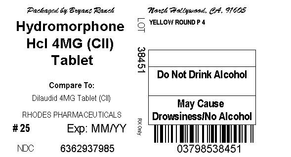 HYDROMORPHONE HYDROCHLORIDE