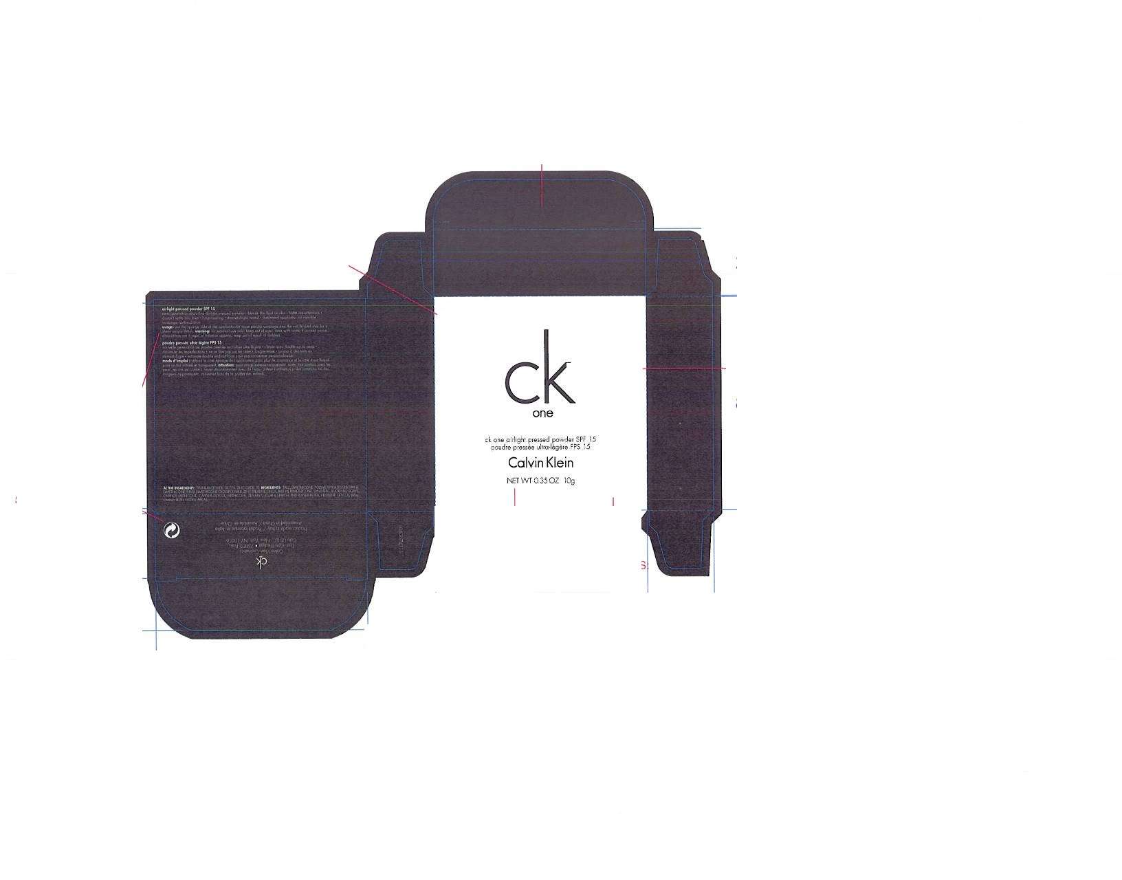 ck one airlight pressed powder spf 15