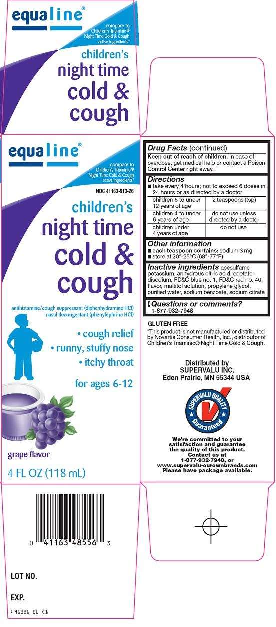 equaline night time cold and cough