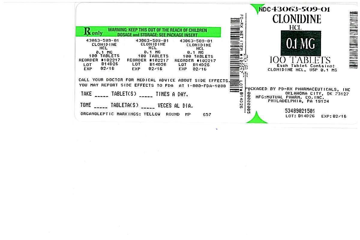 CLONIDINE HYDROCHLORIDE