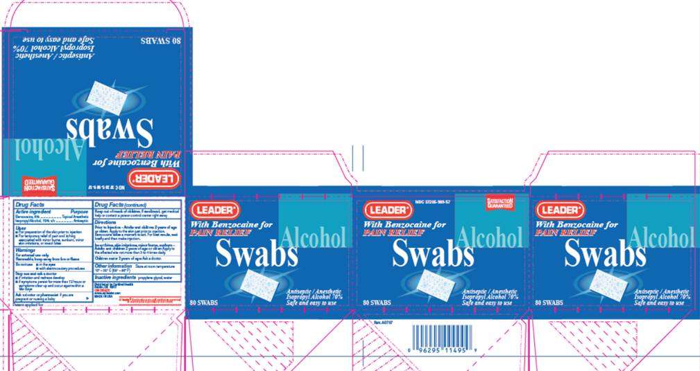 Alcohol Swab with Benzocaine