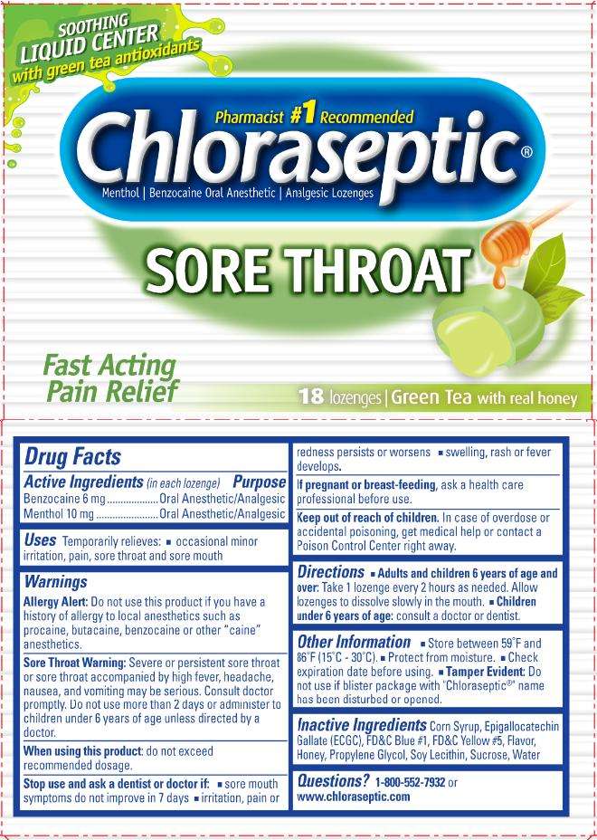 Chloraseptic Sore Throat Liquid Center