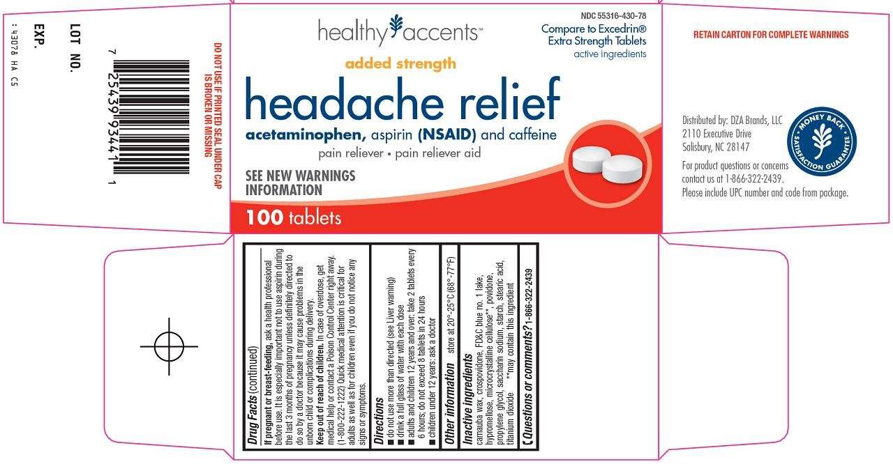 Healthy Accents headache relief