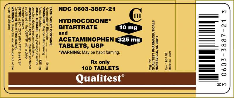 Hydrocodone Bitartrate And Acetaminophen