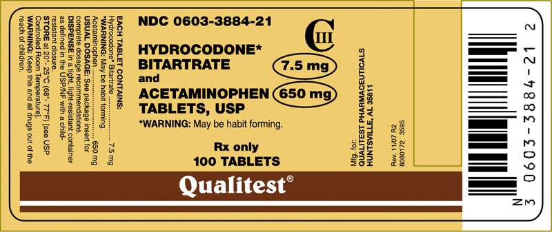 Hydrocodone Bitartrate And Acetaminophen