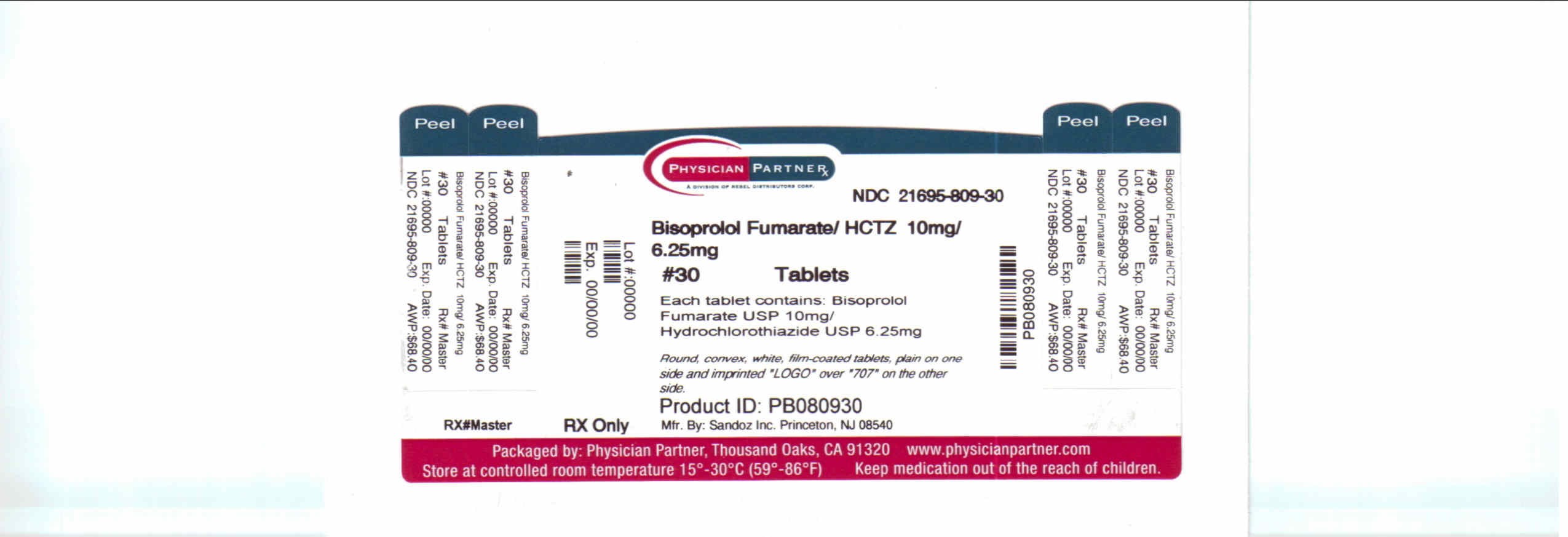 Bisoprolol Fumarate and Hydrochlorothiazide