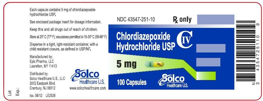 Chlordiazepoxide Hydrochloride