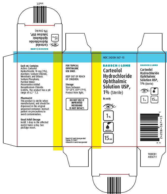 CARTEOLOL HYDROCHLORIDE